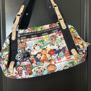 tokidoki for LeSportsac Colorful Cartoon Shoulder Bag